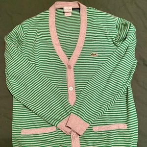 Lacoste Sweaters - Men’s Lacoste Cardigan - Size 6 / XL Lacoste Sweaters - Men’s Lacoste Cardigan - Size 6 / XL